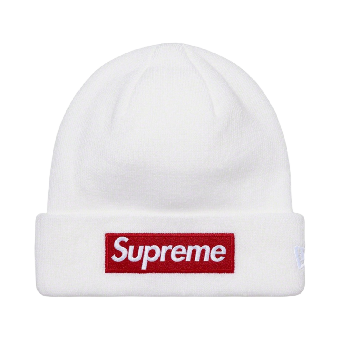 슈프림 뉴에라 박스로고 비니 화이트 - 21FW