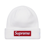 Supreme New Era Box Logo Beanie White - 21FW