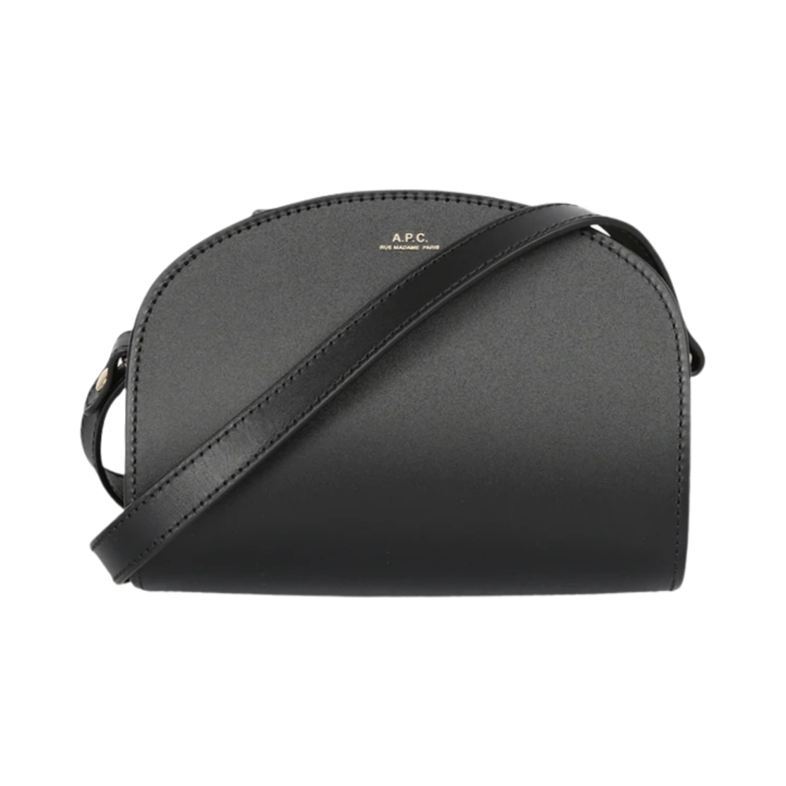 아페쎄 데미룬 미니백 블랙(A.P.C. Demi-Lune Mini Bag Black)