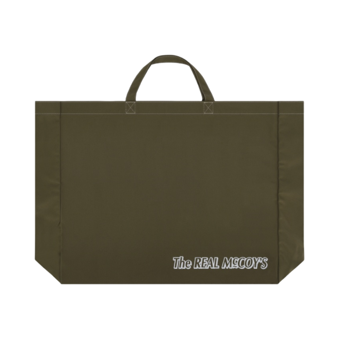 - The Real McCoy's Eco Tote Bag Olive White