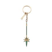 Genshin Metal Keychain Weapons Epitome Invocation Weapons Primordial Jade Winged-Spear