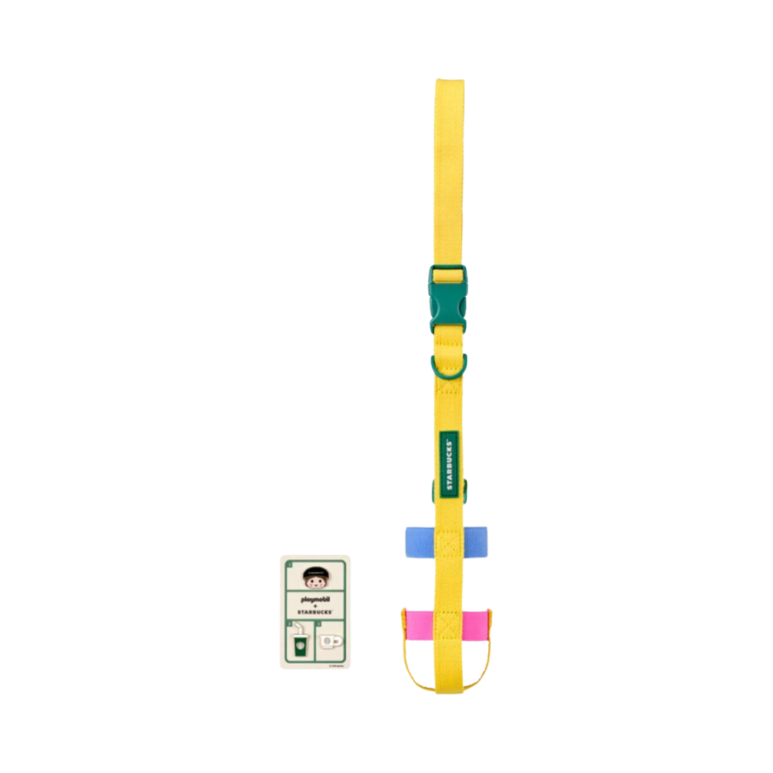 스타벅스 x 플레이모빌 핀 & 텀블러 스트랩 세트(Starbucks x Playmobil Pin & Tumbler Strap Set) - 1