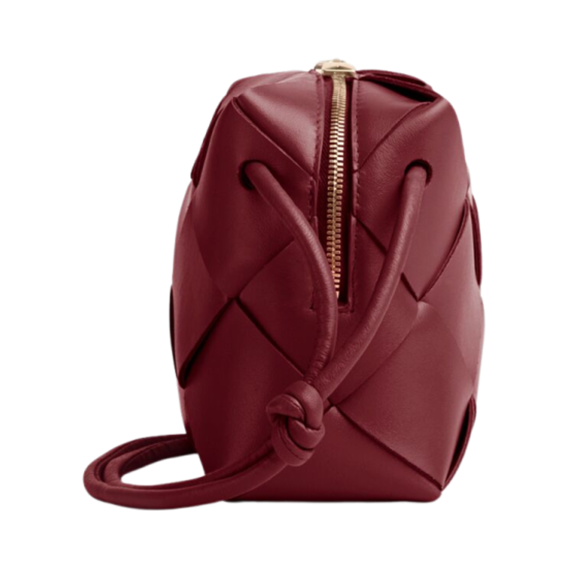 보테가 베네타 미니 카세트 카메라 백 보르도(Bottega Veneta Mini Cassette Camera Bag Bordeaux) - 2