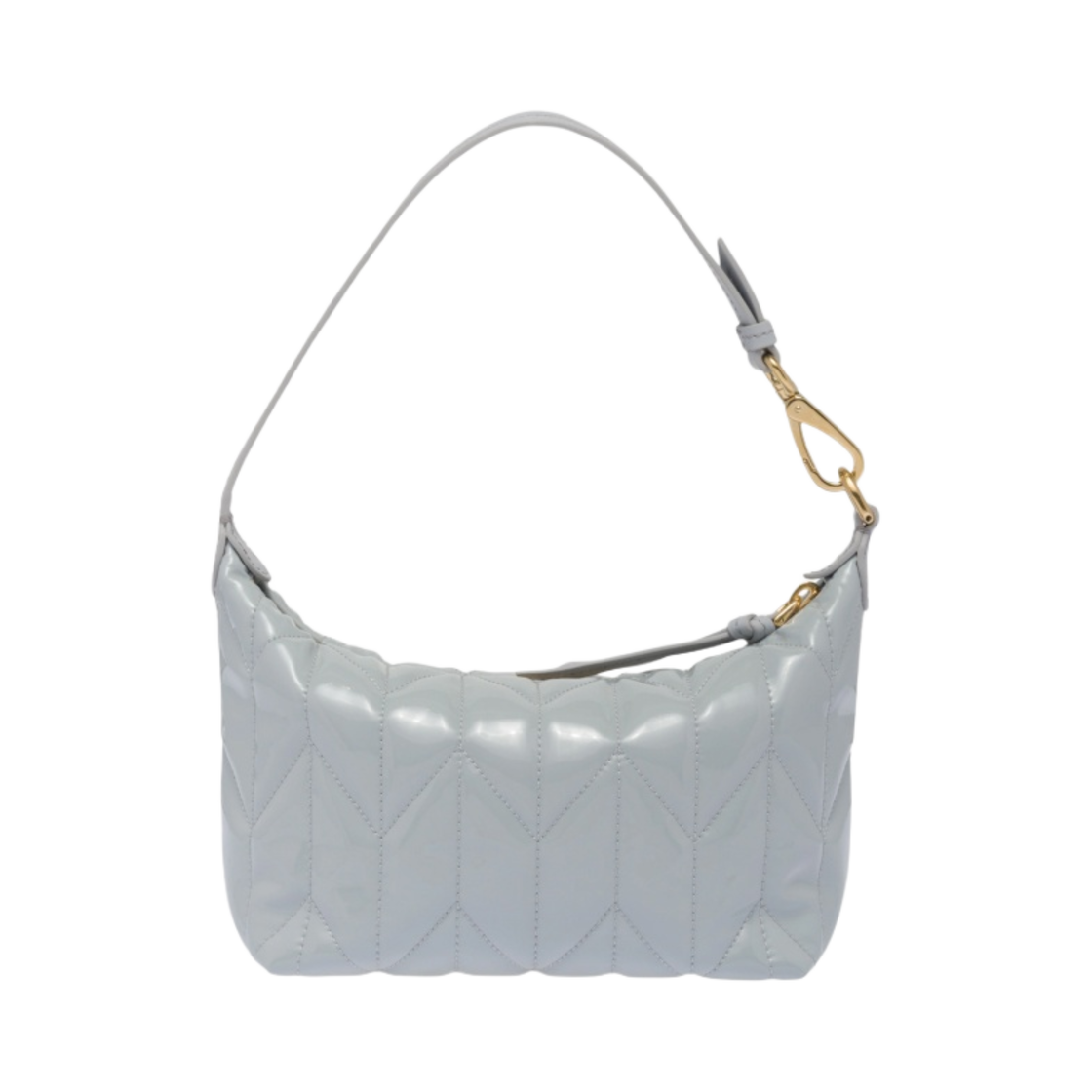 미우 미우 스피릿 마테라쎄 시레 미니백 콘플라워(Miu Miu Spirit Matelasse Cire Mini Bag Cornflower) - 3