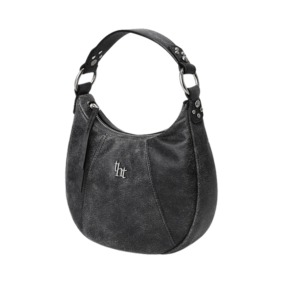 쓰리타임즈 큐리오 미니 백 빈티지 차콜 | Threetimes | KREAM