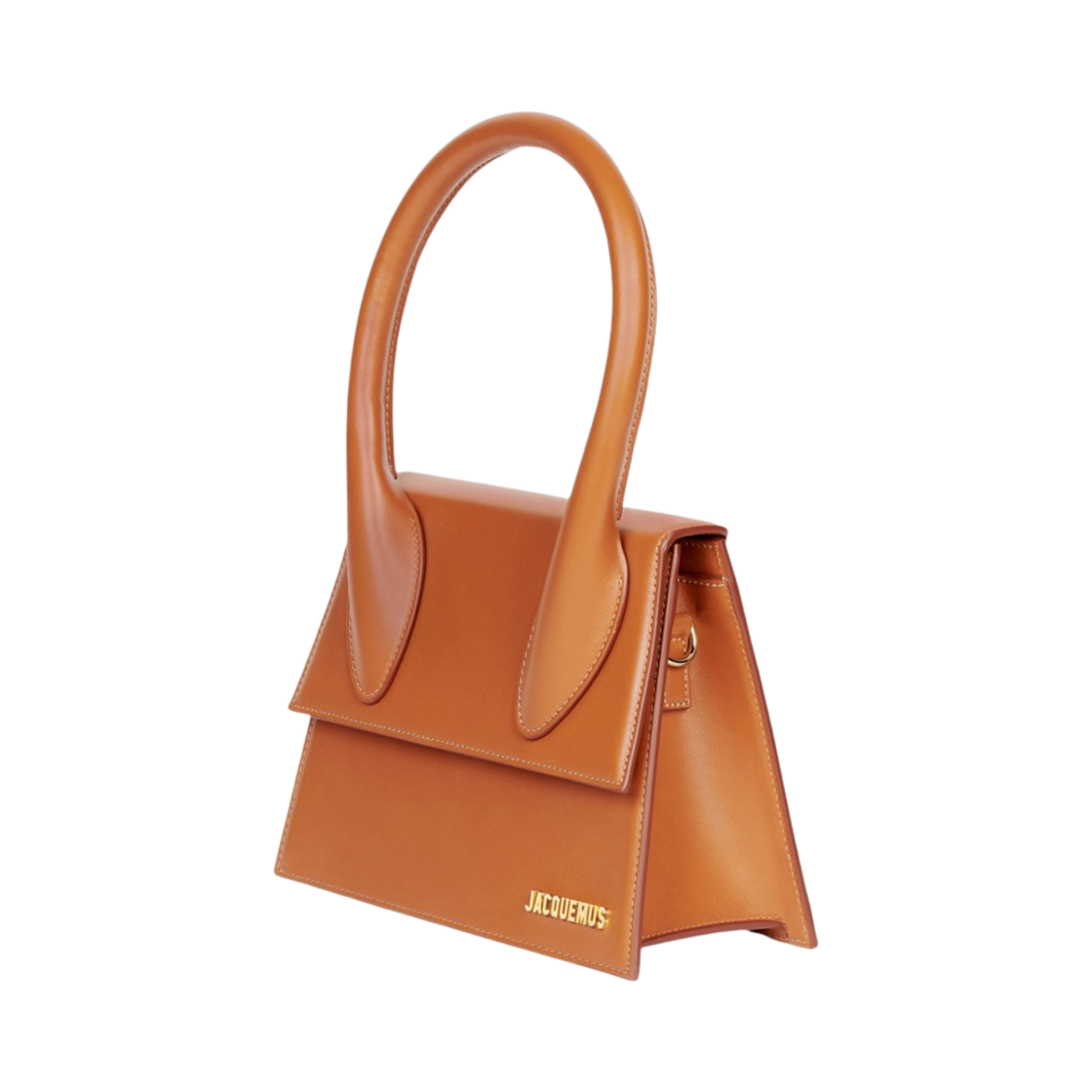 자크뮈스 르 그랜드 치키토 라지 시그니쳐 핸드백 라이트 브라운(Jacquemus Le Grand Chiquito Large Signature Handbag Light Brown) - 2