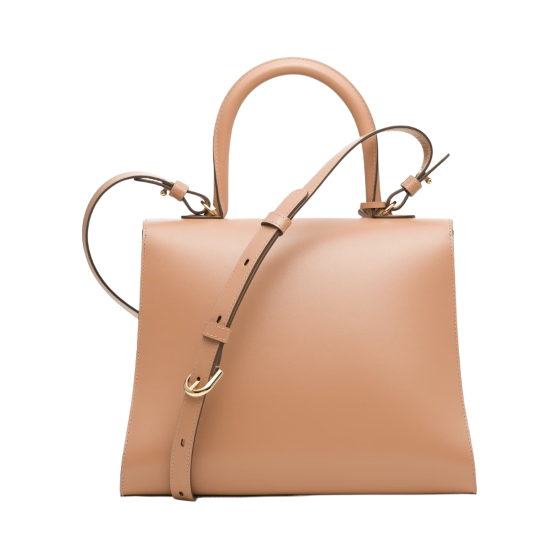 델보 브리앙 MM 박스 카프 텐더 베이지(Delvaux Brillant MM Box Calf Tender Beige) - 4