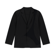 Sansan Gear Mesh Blazer Black
