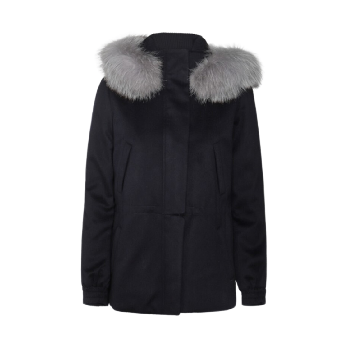 FAF8086-W000 (W) Loro Piana Icery Short Jacket Navy