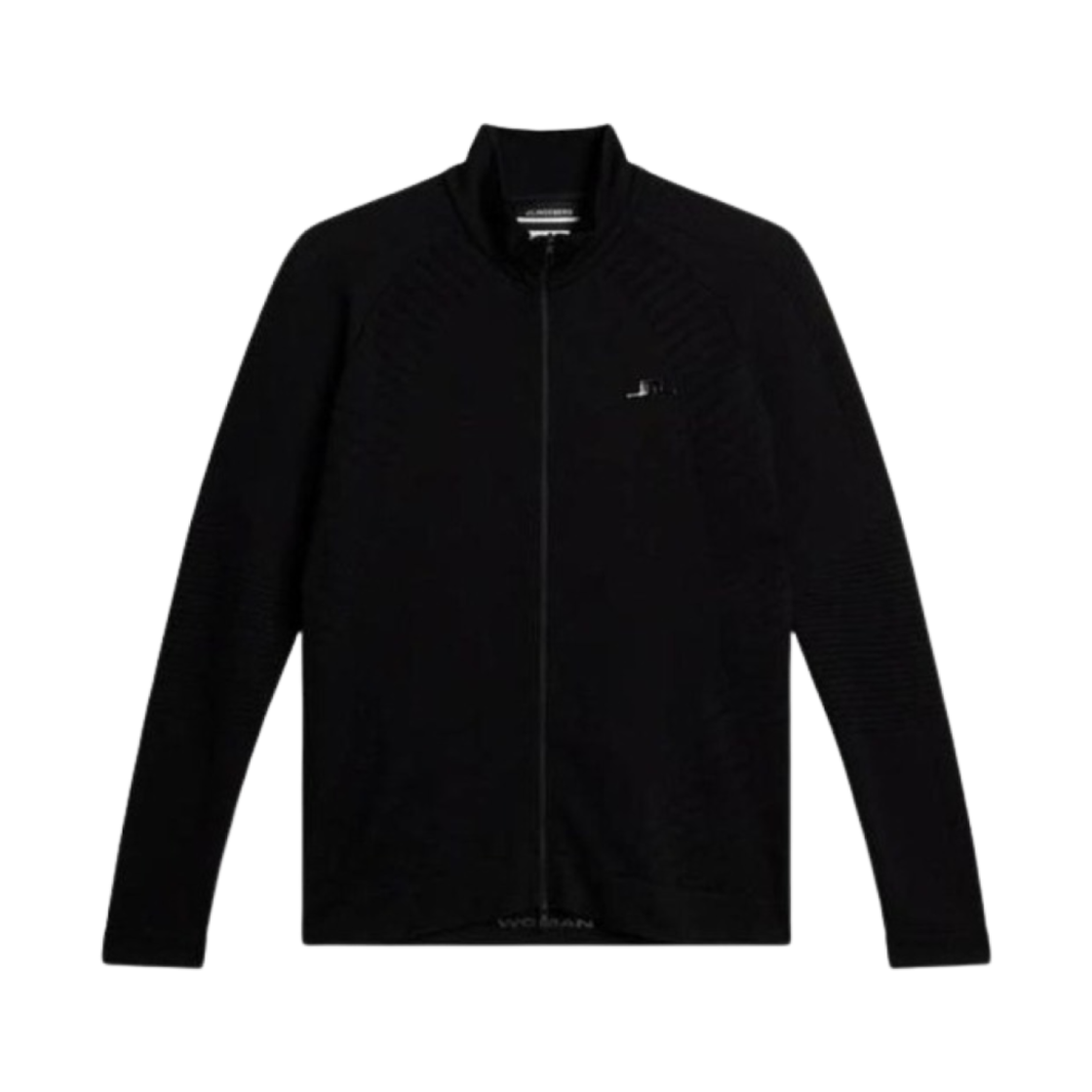 (W) 제이린드버그 엘로웬 심리스 미드 레이어 블랙((W) J.Lindeberg Elowen Seamless Mid Layer Black)