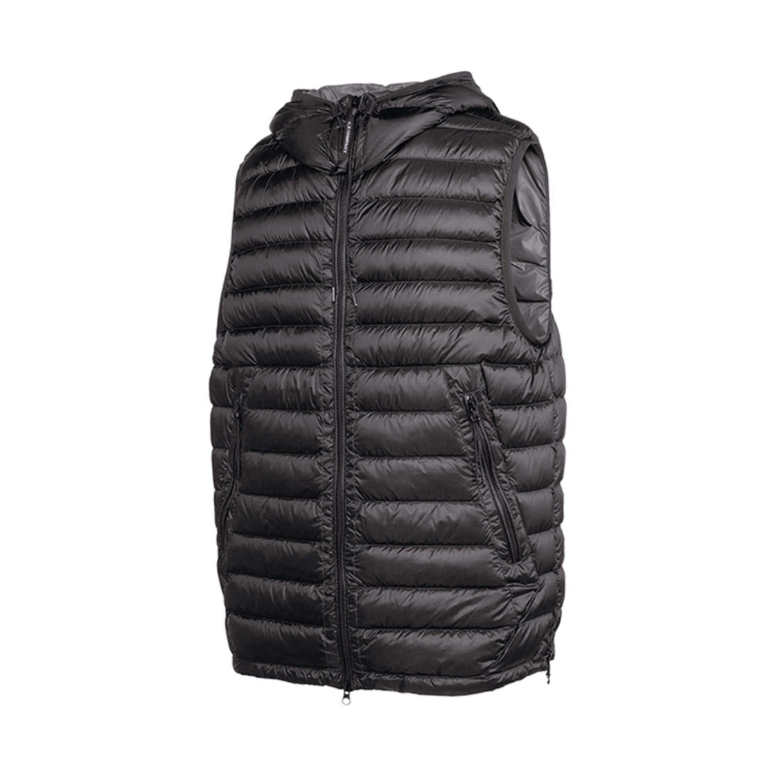 C.P. 컴퍼니 D.D. 쉘 고글 다운 베스트 블랙 - 23FW(C.P. Company D.D. Shell Goggle Down Vest Black - 23FW) - 2