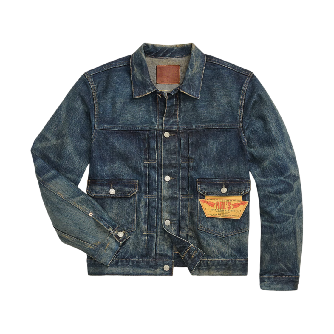 더블알엘 웨스트뷰 데님 트러커 자켓 웨스트뷰 워시(Double RL Westview Denim Trucker Jacket Westview Wash)