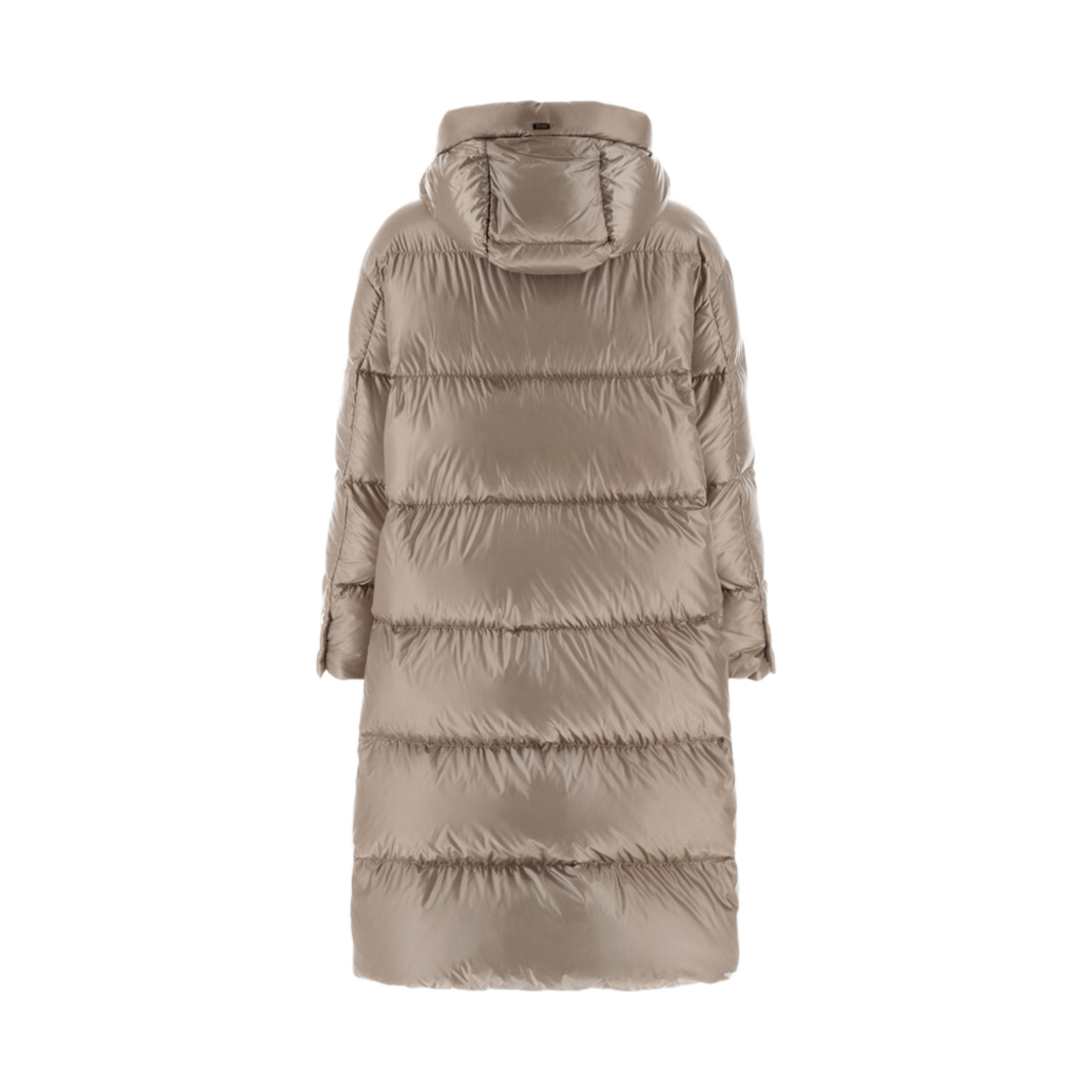(W) 에르노 파카 나일론 울트라라이트 도브 그레이((W) Herno Parka In Nylon Ultralight Dove Grey) - 2