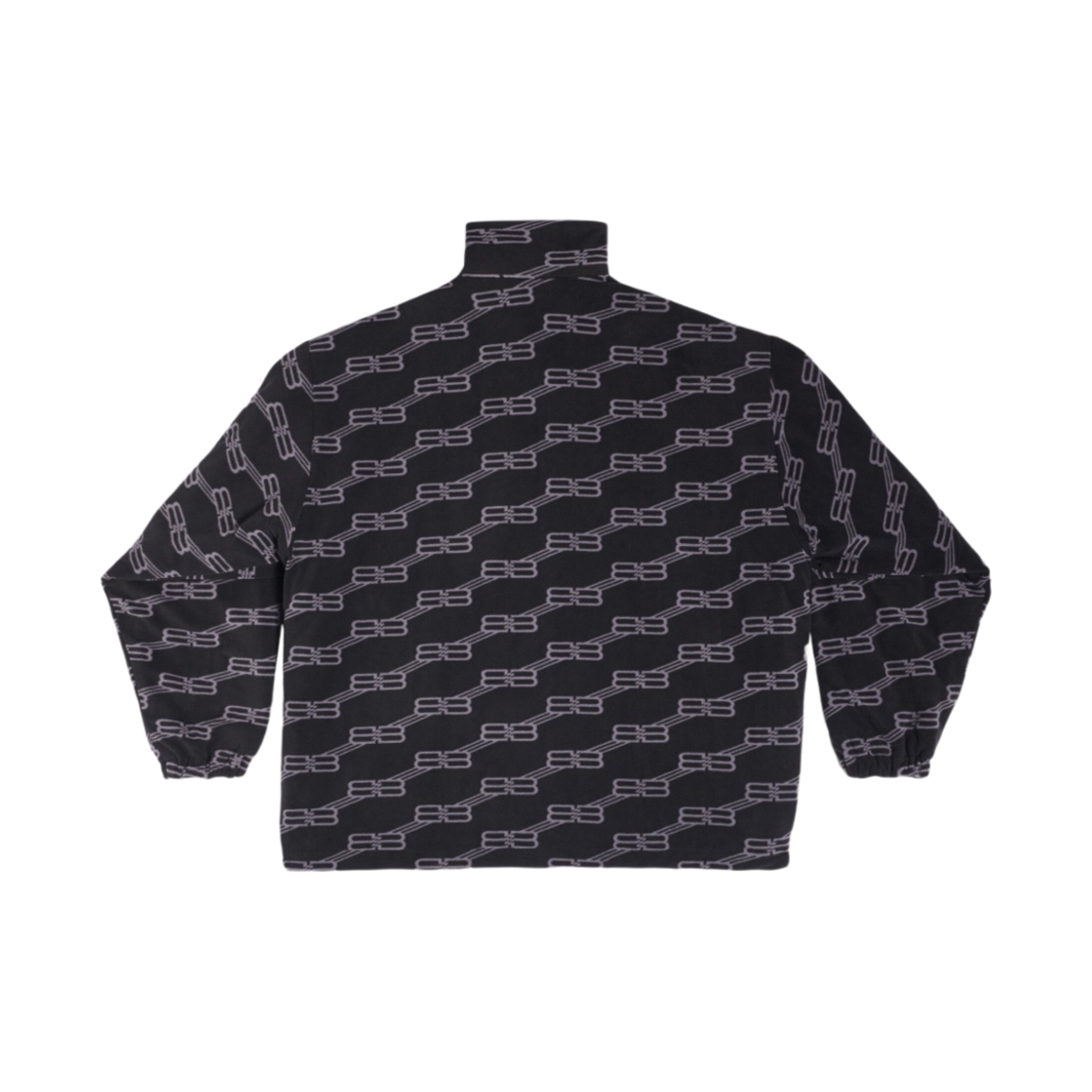 발렌시아가 BB 모노그램 집업 자켓 블랙(Balenciaga BB Monogram Zip-Up Jacket Black) - 2