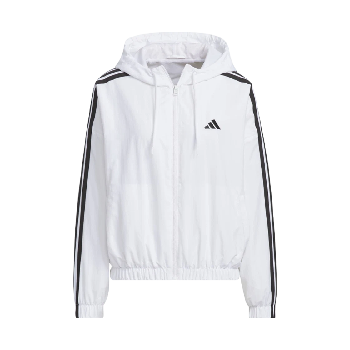 Adidas (W) Adidas 3S Woven Windbreaker White - KR Sizing · XS