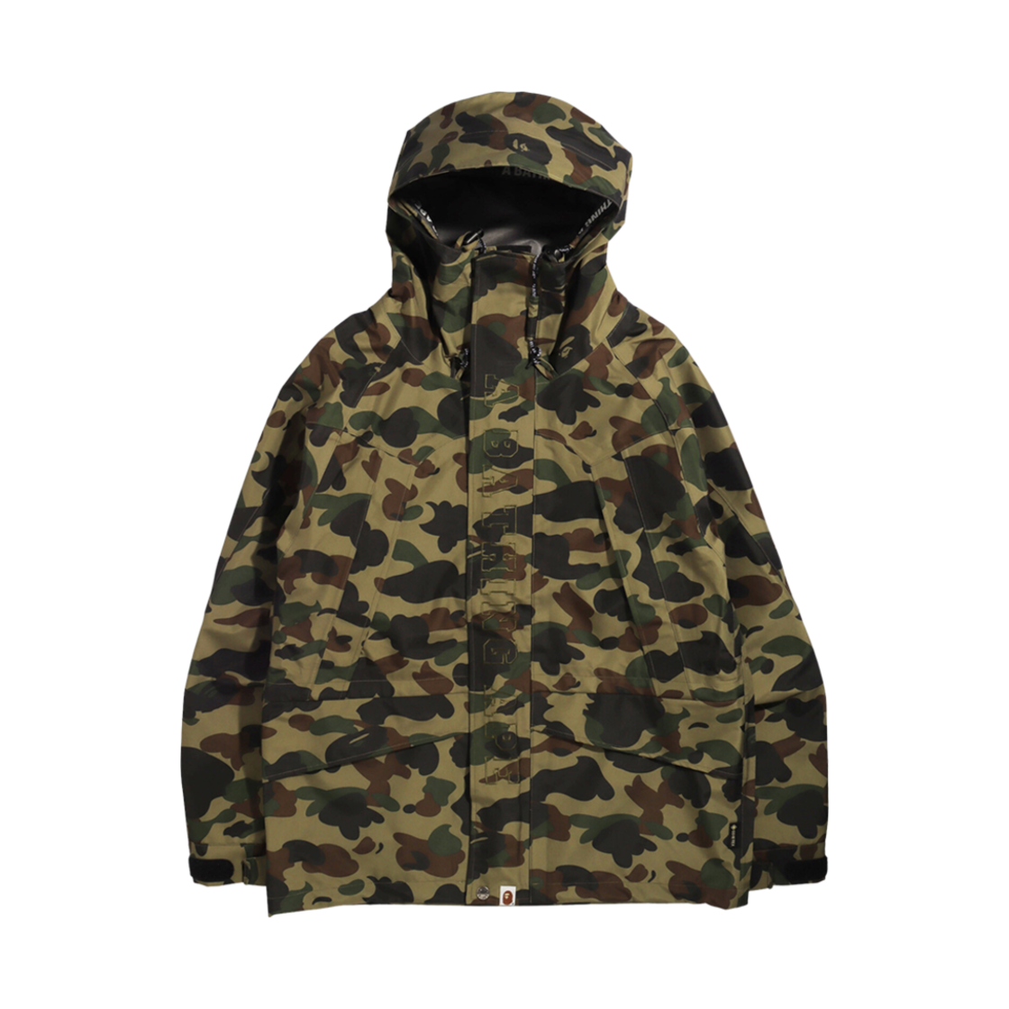 베이프 고어텍스 퍼스트 카모 스노우보드 자켓 아미 그린