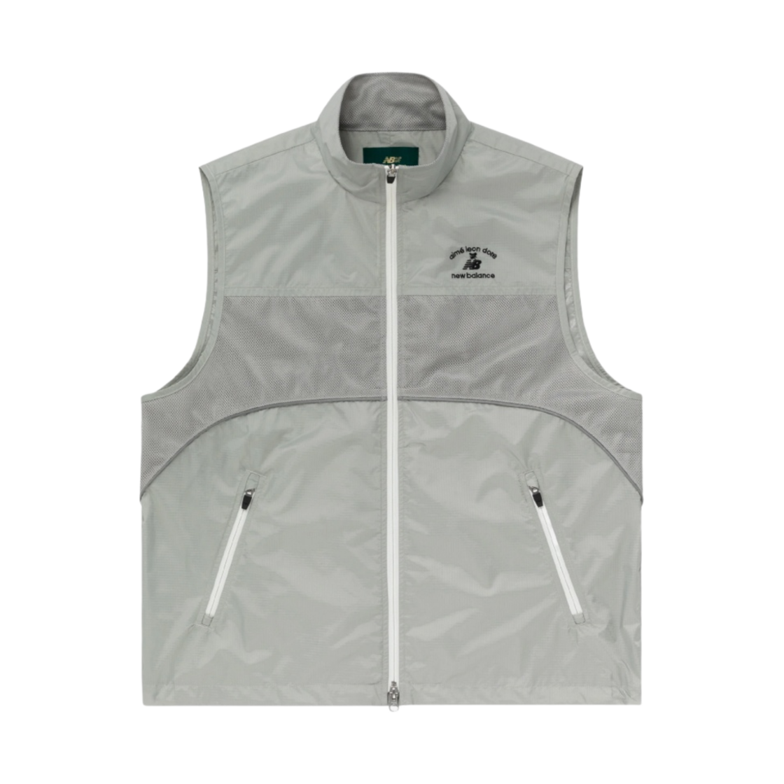 에메 레온 도르 x 뉴발란스 나일론 베스트 그레이(Aime Leon Dore x New Balance Nylon Vest Grey) - 1
