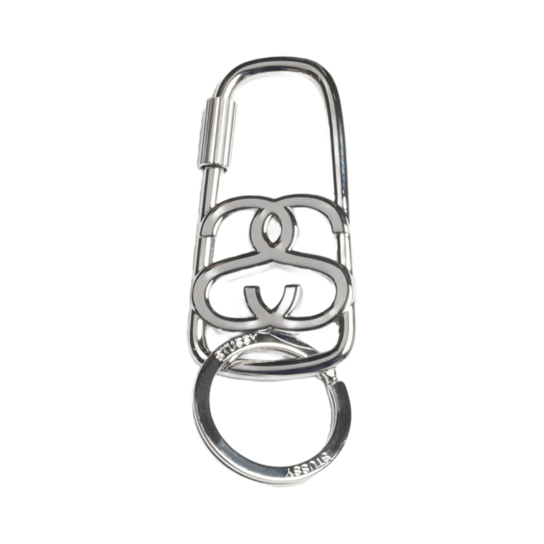 STUSSY SS LINK CARABINER BLACK 黒 STUSSY SS LINK CARABINER BLACK 黒 - メルカリ