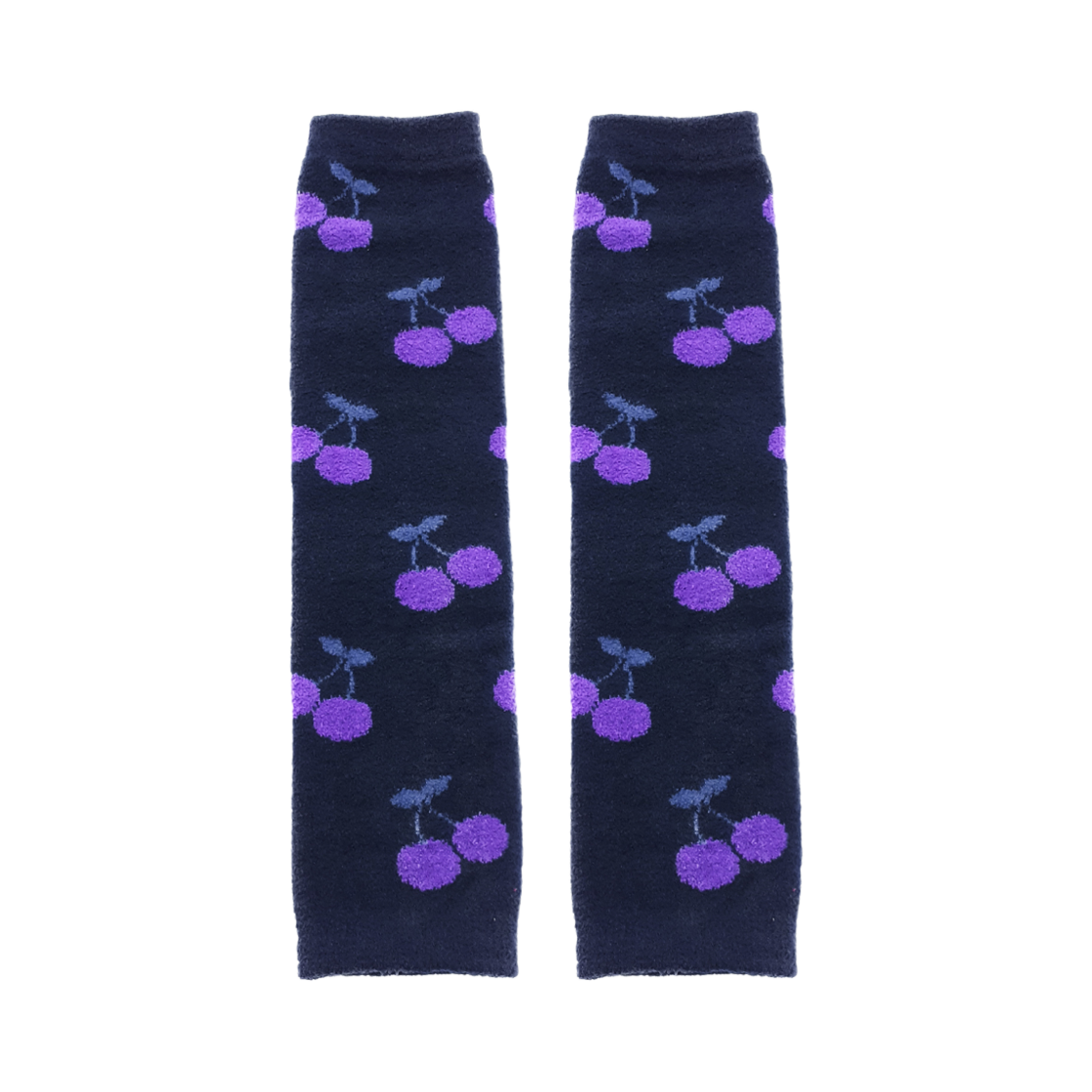 A-TTSC-NY-U Aone Unisex Thermal Tactel Soft Cherry Sleep Arm Warmers 2-Pack Navy