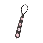 Kapital Silk Twill Jap Tie Black Pink