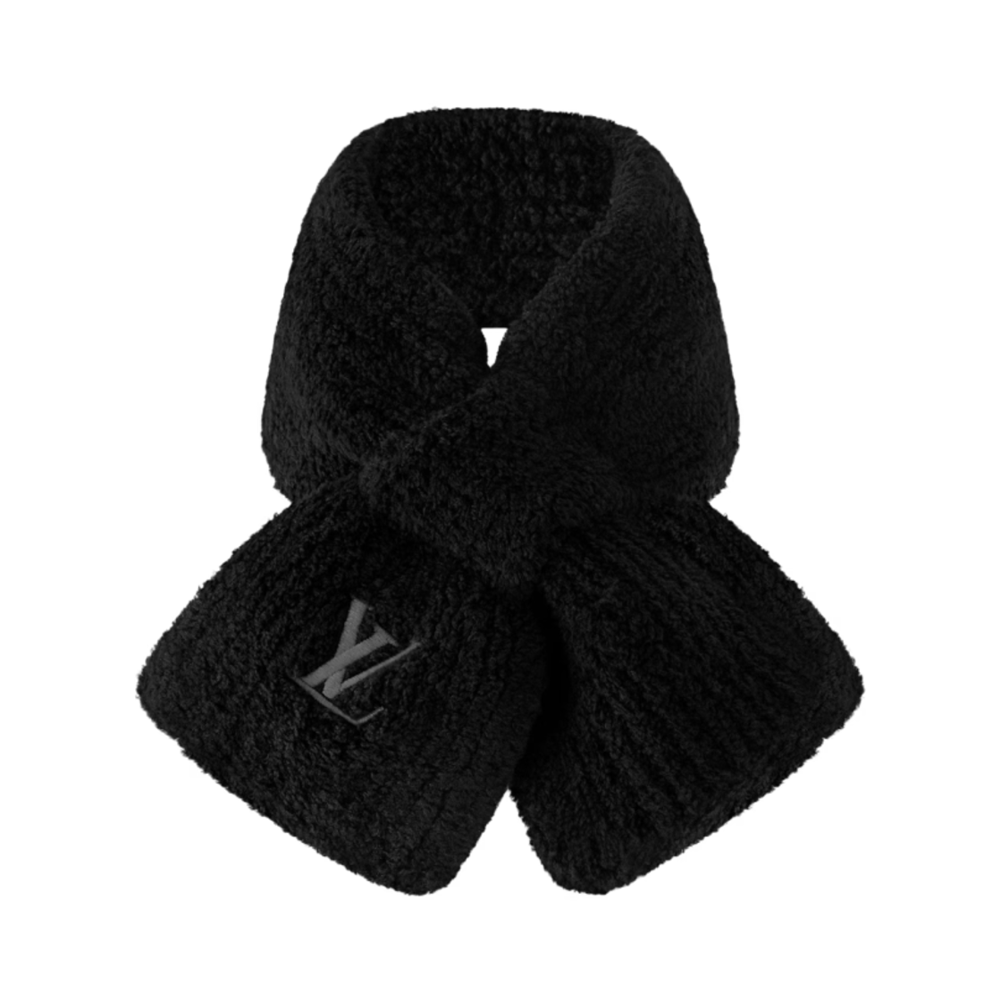 루이비통 온리 LV 미니 컴피 머플러 블랙(Louis Vuitton Only LV Mini Comfy Muffler Black)