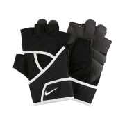 (W) Nike Gym Premium Training Gloves Black White