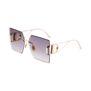 (W) Dior 30Montaigne S7U Square Sunglasses Purple To Pink Gradient