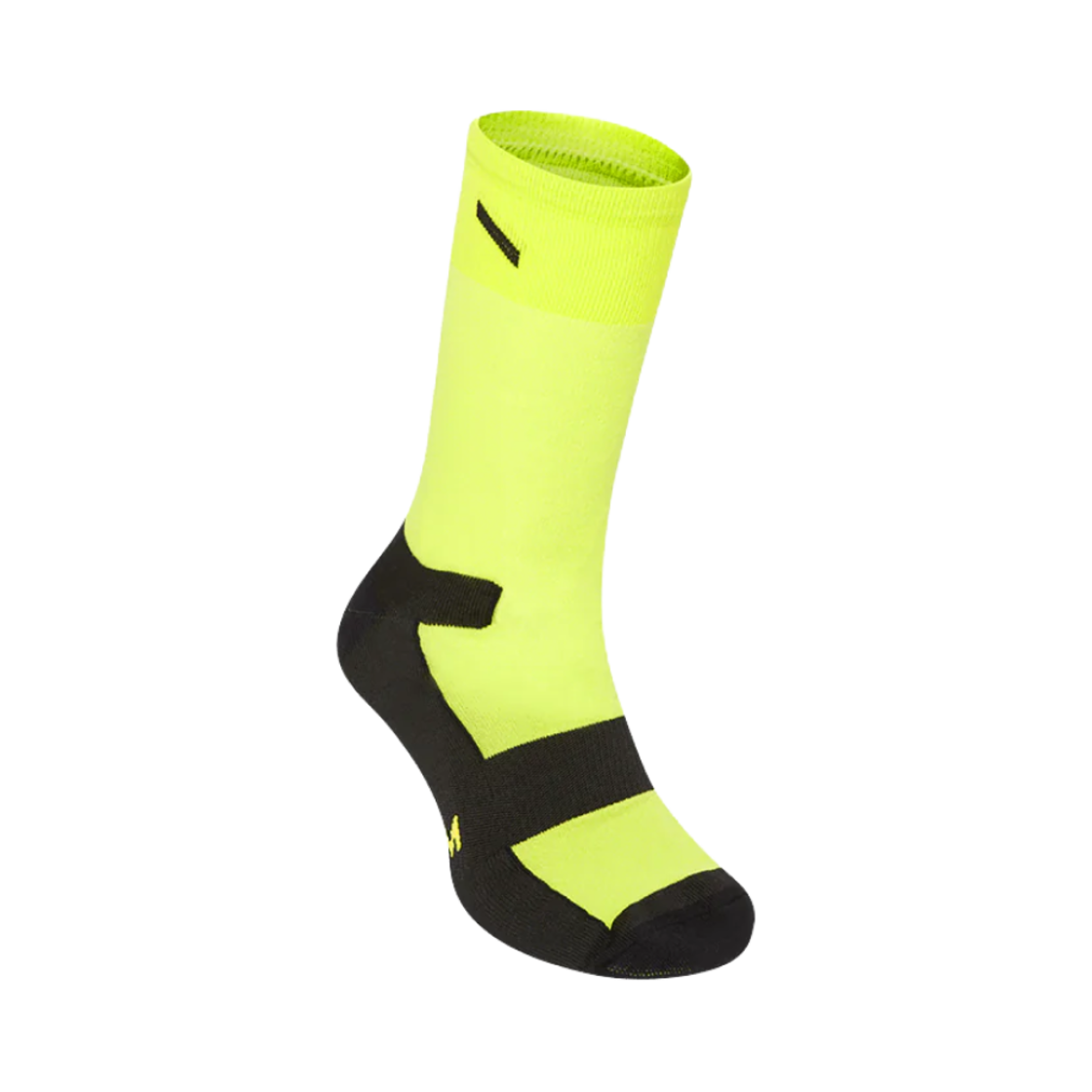 SA17MW Soar Running Race Socks Fluro Yellow