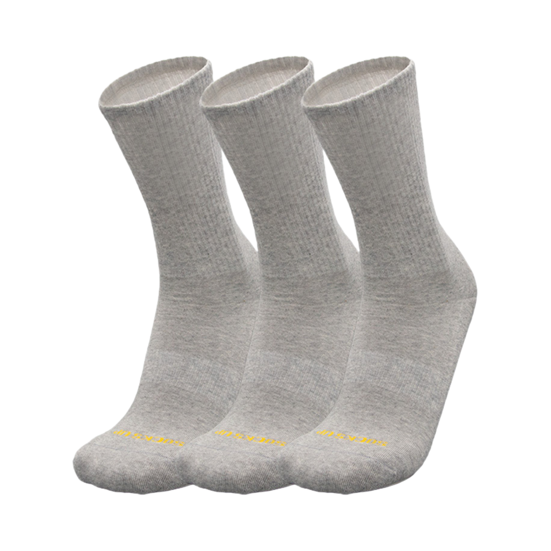 삭스업 에브리데이 쿠션 삭스 그레이 (3 pack)(Socks Up Everyday Cushion Socks Grey (3 pack))