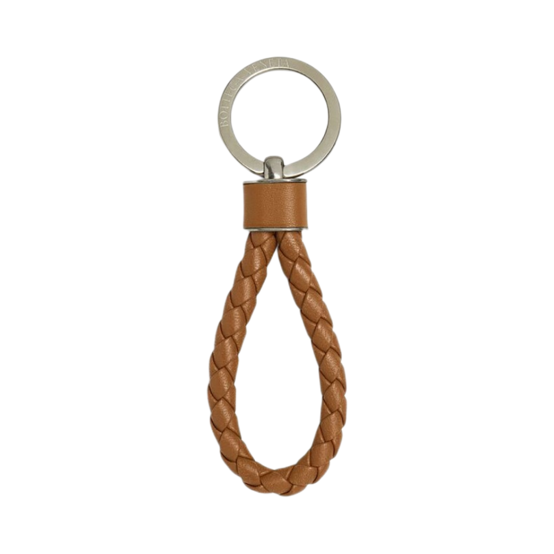 보테가 베네타 인트레치오 키링 우드(Bottega Veneta Intreccio Keyring Wood) - 1