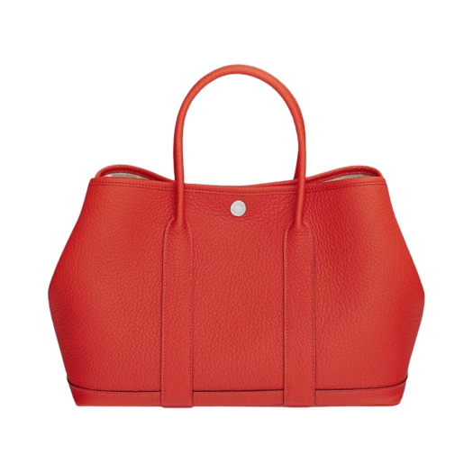 Hermes Garden Party 30 Bag Negonda & Palladium Capucine