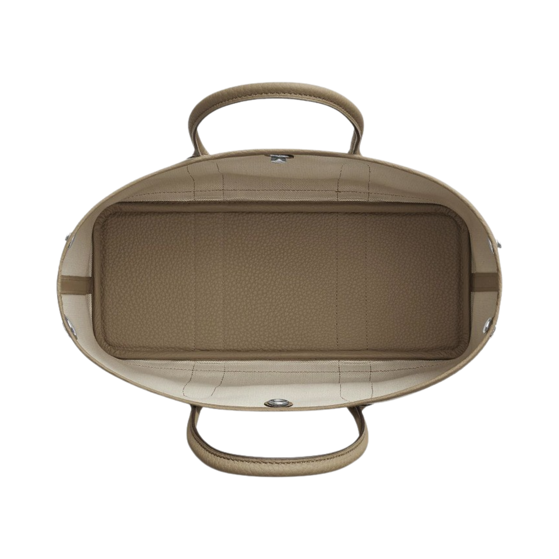 에르메스 가든 파티 30 백 캔버스 네곤다 & 팔라듐 하드웨어 베통 베쥬 마르파(Hermes Garden Party 30 Bag Canvas Negonda & Palladium Beton Beige Marfa) - 3