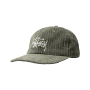 Stussy Corduroy Big Logo Low Pro Cap Olive