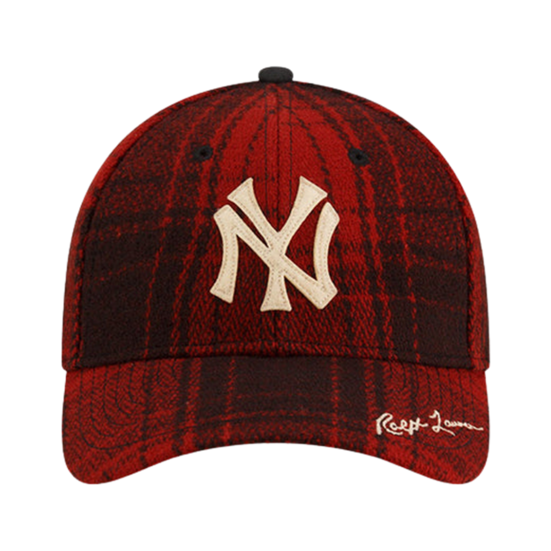 60649242 New Era MLB x Ralph Lauren New York Yankees Ball Cap Black Red