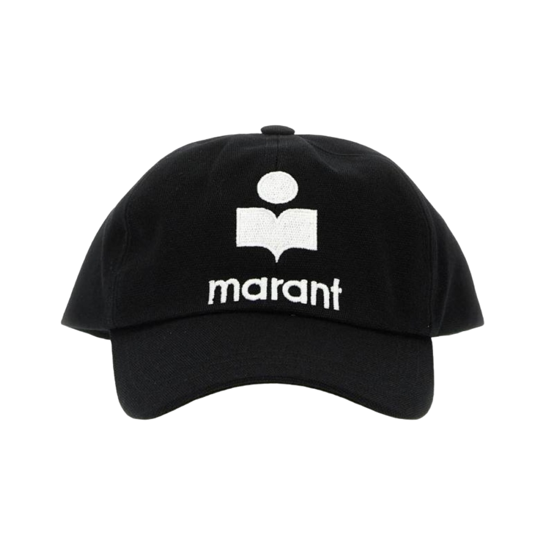 이자벨 마랑 타이론 로고 캡 블랙 에크루 - 24SS(Isabel Marant Tyron Logo Cap Black Ecru - 24SS)