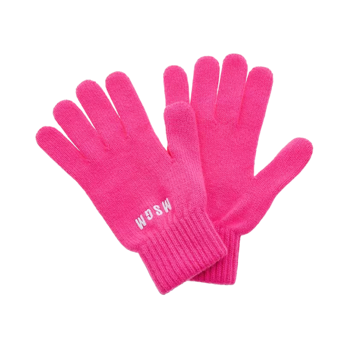 엠에스지엠 마이크로 로고 니트 글러브 푸시아(MSGM Micro Logo Knit Glove Fucsia)
