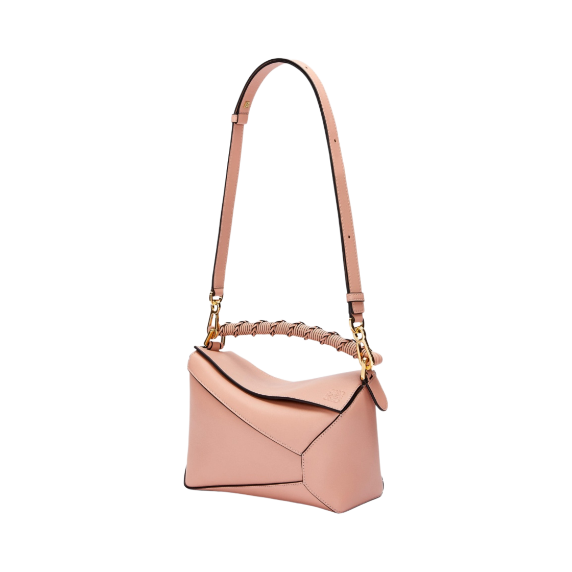로에베 스몰 퍼즐 엣지백 나파 카프스킨 더스티 핑크(Loewe Small Puzzle Edge Bag in Nappa Calfskin Dusty Pink) - 5