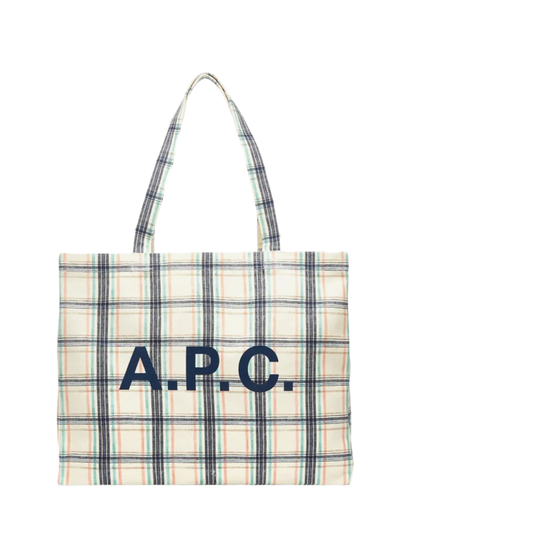 아페쎄 다이앤 체크 토트백 멀티컬러(A.P.C. Diane Check Tote Bag Multicolor)