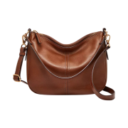 Fossil Jolie Leather Crossbody Bag Brown