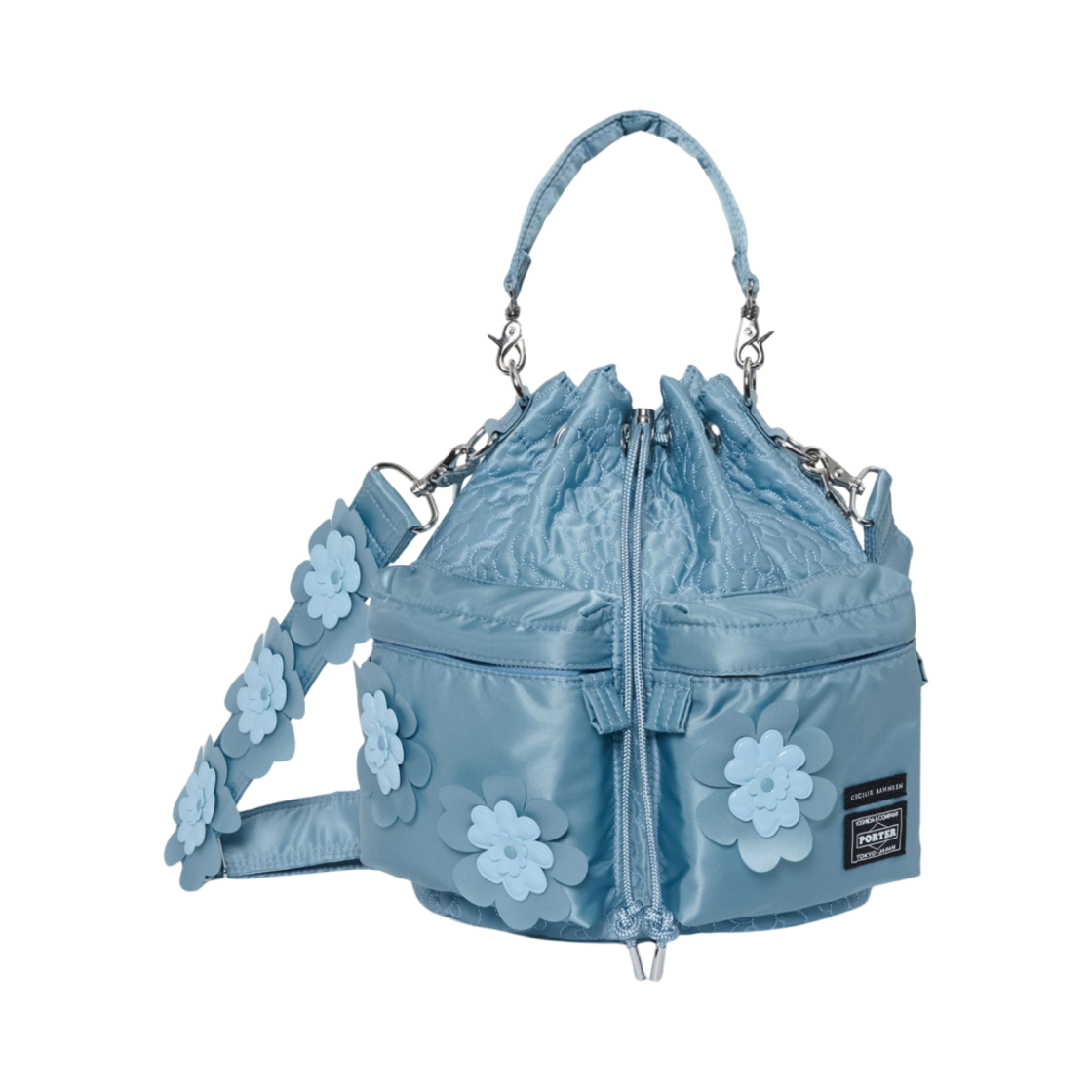 포터 x 세실리에 반센 투웨이 툴백 그라시안 블루(Porter x Cecilie Bahnsen 2Way Tool Bag Gratian Blue)