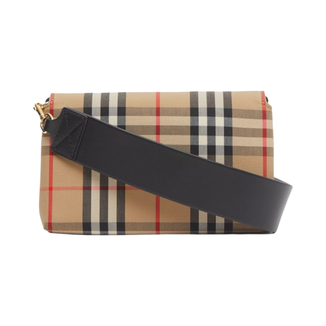 버버리 해그베리 빈티지 체크 레더 스몰 크로스바디백 아카이브 베이지 블랙(Burberry Vintage Check and Leather Small Crossbody Bag Archive Beige Black) - 3