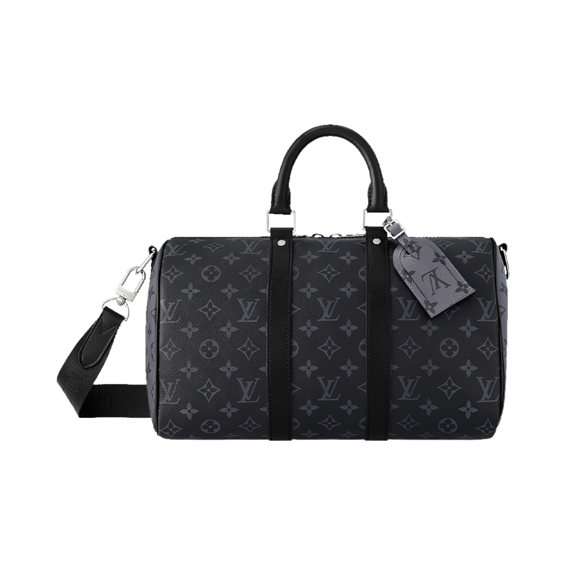 M46655 Louis Vuitton Keepall Bandouliere 35 Monogram Eclipse - 대표 이미지 #1