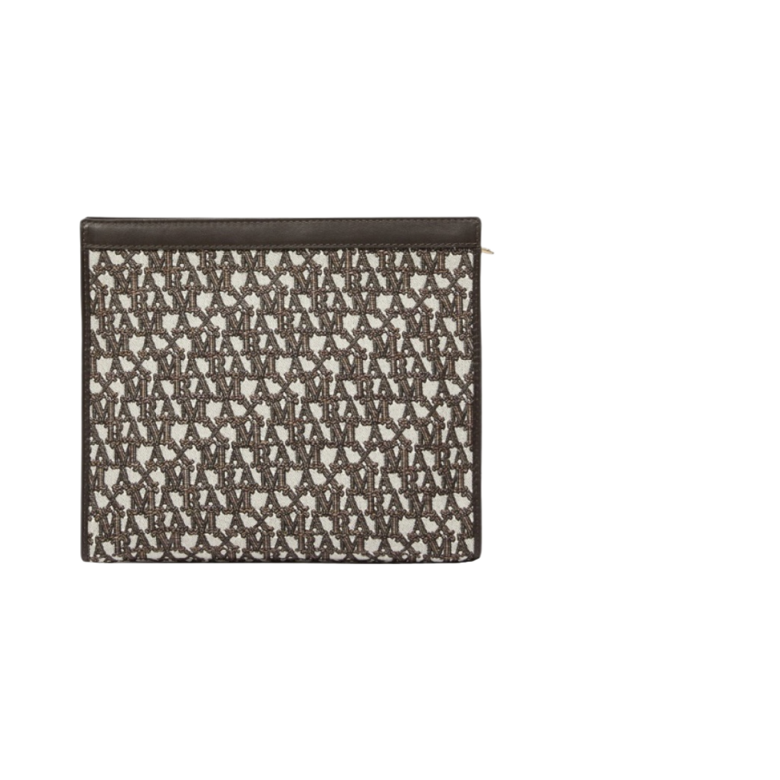 막스마라 코튼 미디움 클러치백 브라운(Max Mara Cotton Medium Clutch Bag Brown) - 3