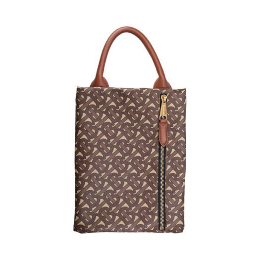 ITSAO7872B98 Burberry TB Zip Handbag in Canvas