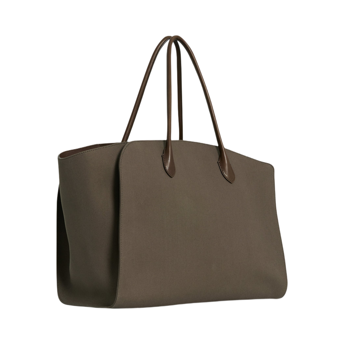 더 로우 말로 17 백 코튼 캔버스 토프(The Row Marlo 17 Bag in Cotton Canvas Taupe) - 2