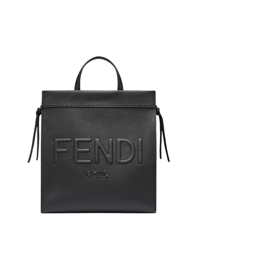 펜디 로마 미디움 고 투 레더 쇼퍼 블랙(Fendi Roma Medium Go To Leather Shopper Black) - 1