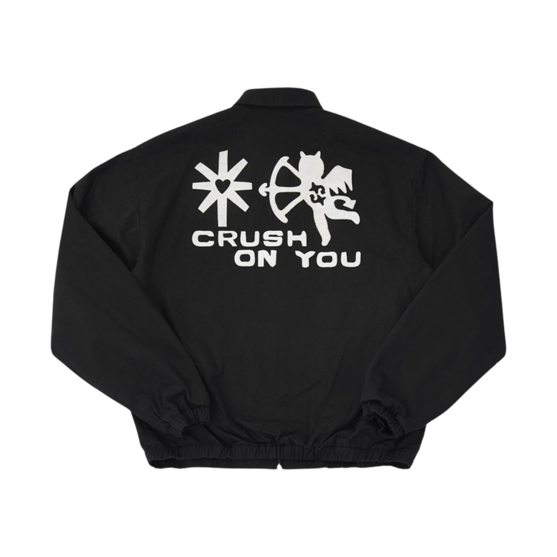 PS24SSJK01BK POTS Crush Jacket Black