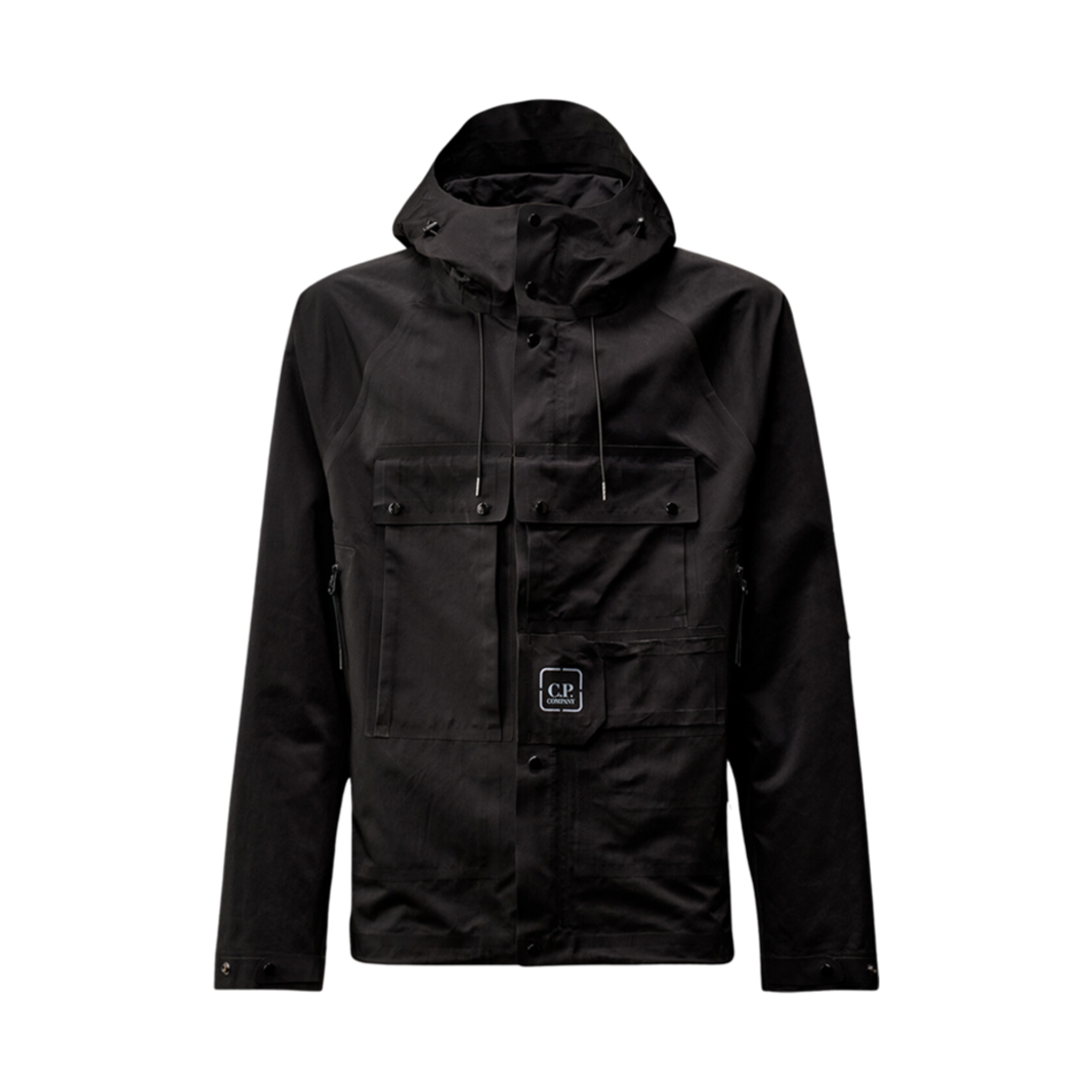 C.P. 컴퍼니 메트로폴리스 시리즈 A.A.C. 유틸리티 자켓 블랙 - 24SS(C.P. Company Metropolis Series A.A.C. Utility Jacket Black - 24SS)