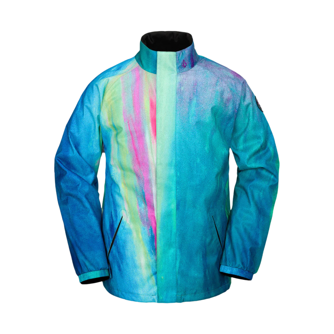 VU244JS019MU Volcom Mens Ravraah Jacket Multi