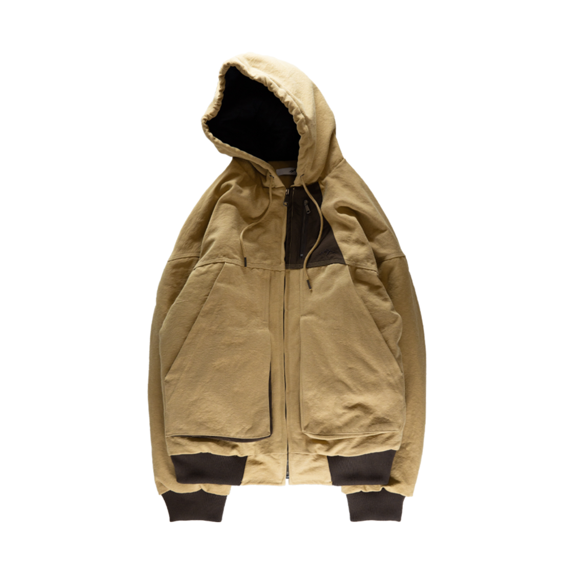 CW24FWCVHJK002BE COLDWARM Canvas Hooded Jaket Desert Tan Small Fit